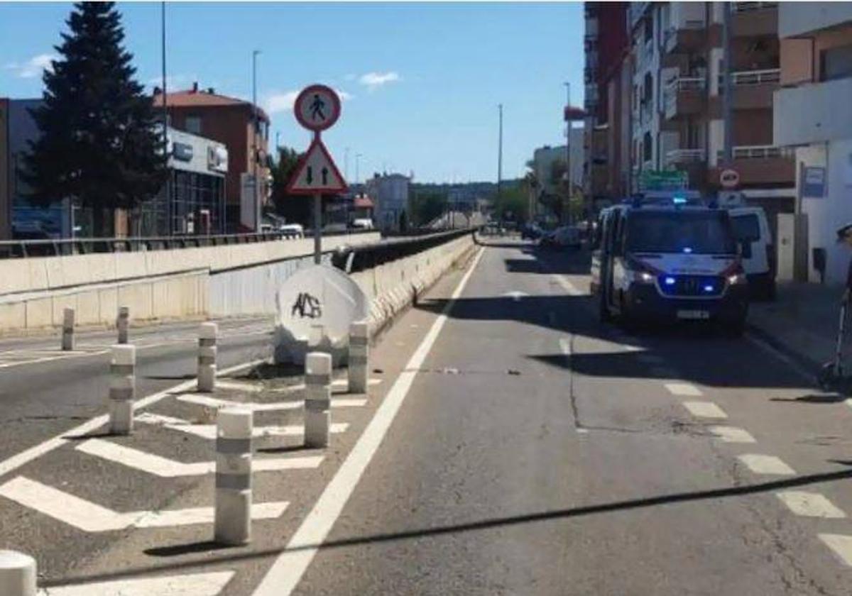 Cruce de Michaisa, en León capital.