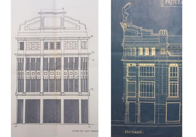 Comparativa del proyecto de 1922 y el de 1991.