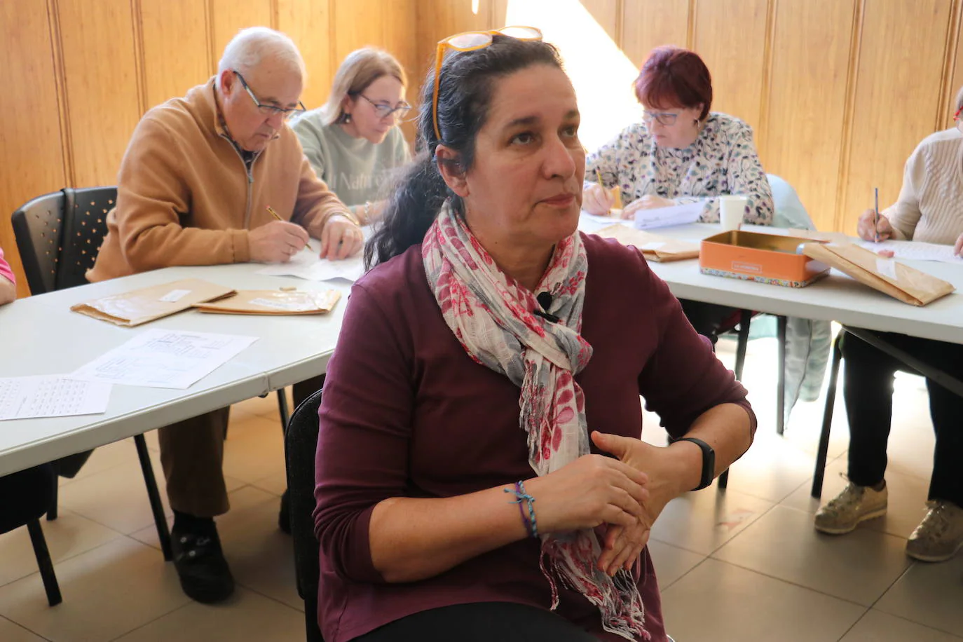 Pilar Amenedo, trabajadora social y gerente de la asociación.