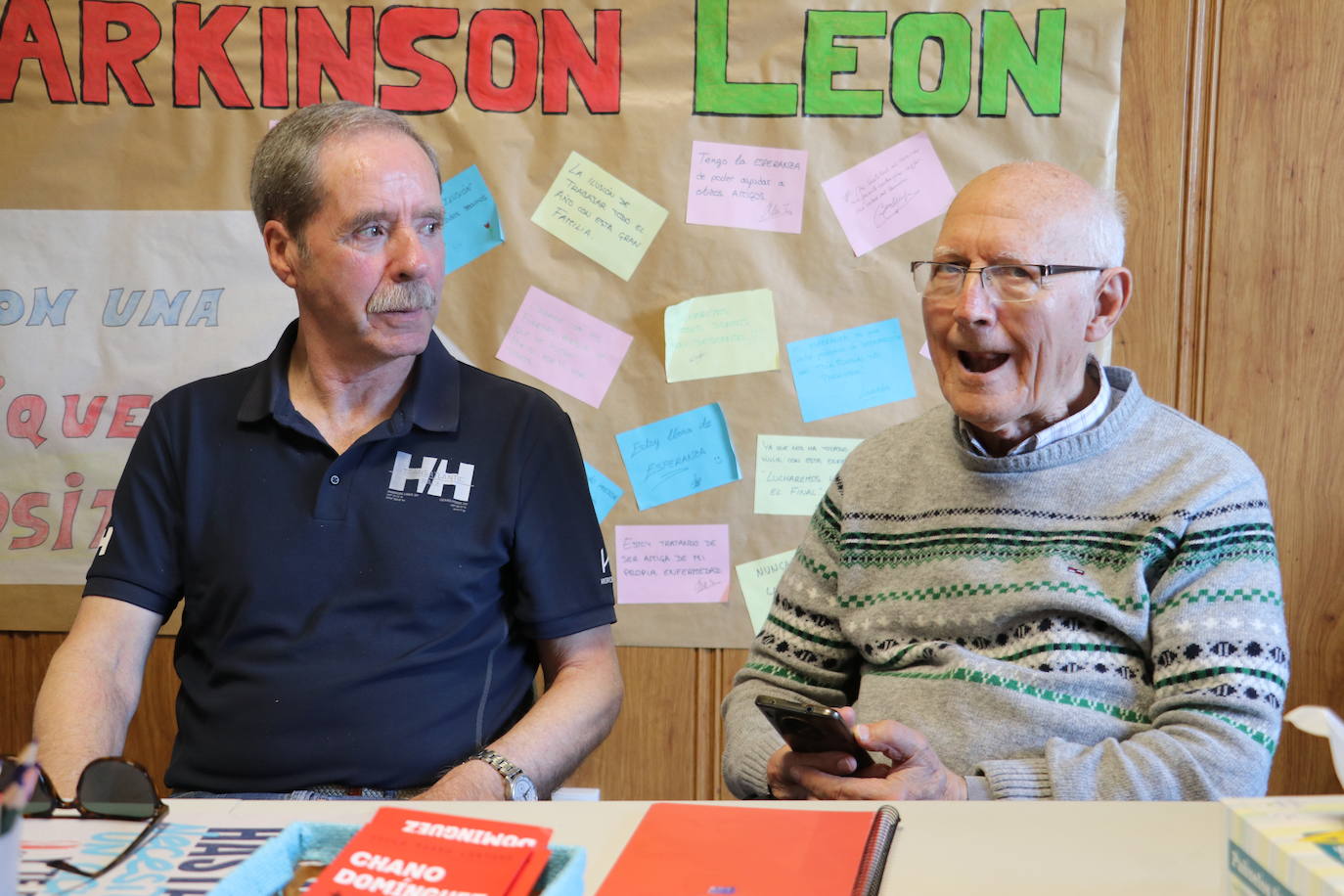 Asociación de Párkinson de León y sus miembros.
