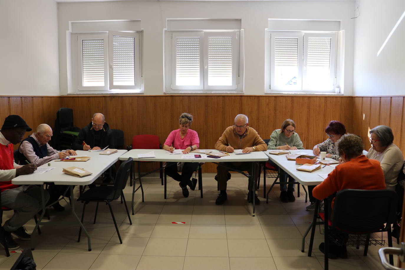 Asociación de Párkinson de León y sus miembros.