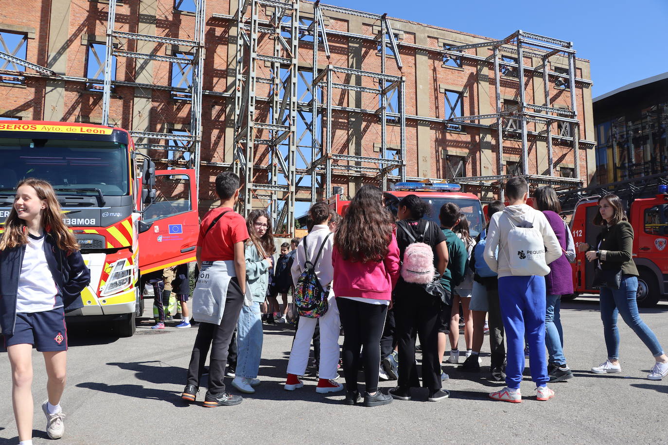 Imagen de las jornadas de prevención realizadas en el Palacio de Exposiciones de León.