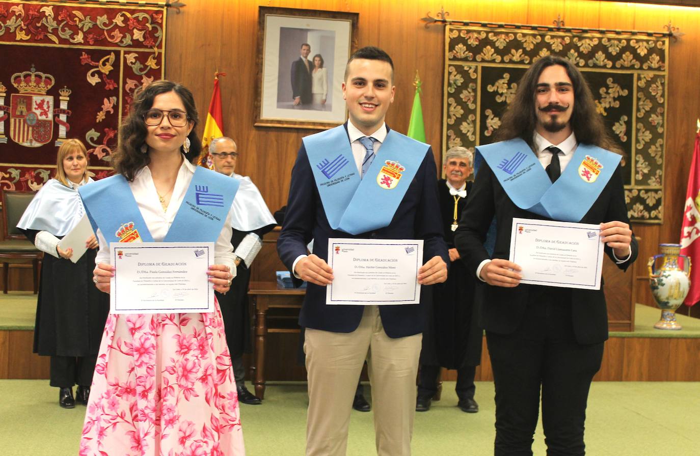 Graduación de Filosofía y Letras en León