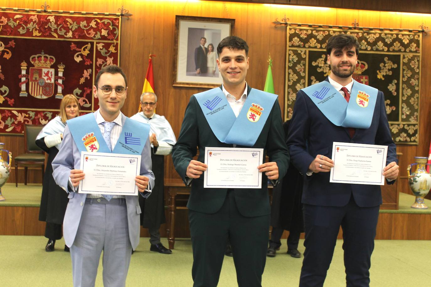 Graduación de Filosofía y Letras en León