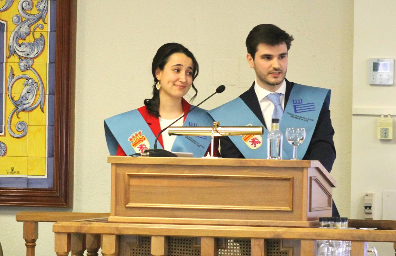 Graduación de Filosofía y Letras en León