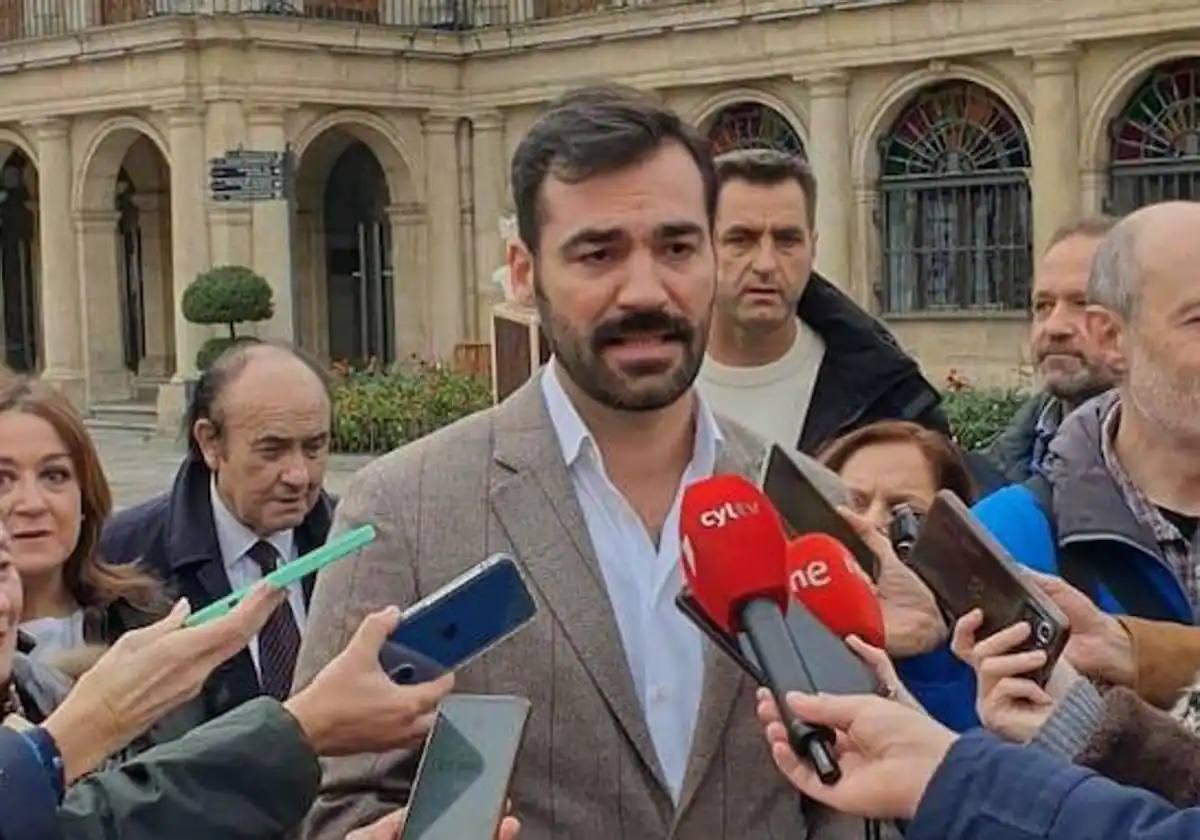 David Fernández, portavoz del PP en el Ayuntamiento.