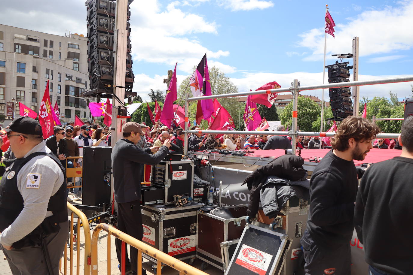 Manifestación por la autonomía leonesa en el Día de Castilla y León