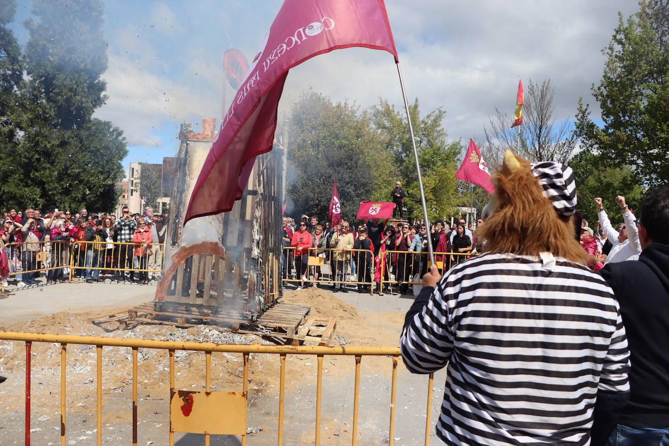 Manifestación por la autonomía leonesa en el Día de Castilla y León