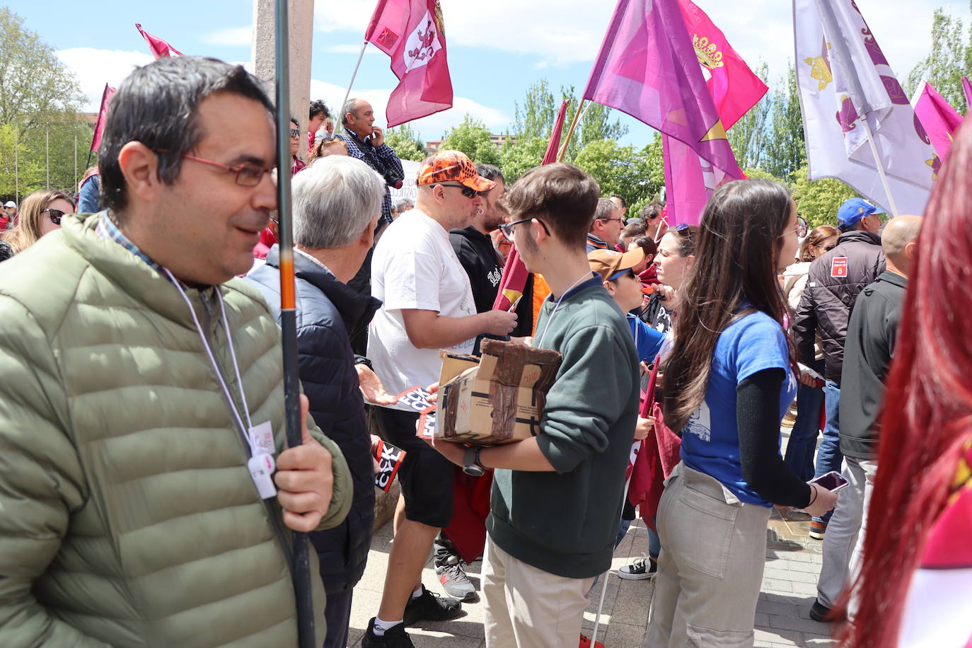 Altercados durante la fiesta del 23 de abril en León