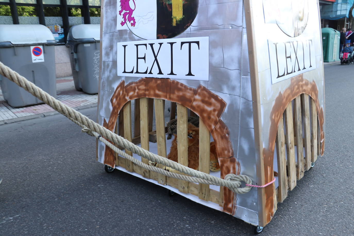 Manifestación por la autonomía leonesa en el Día de Castilla y León