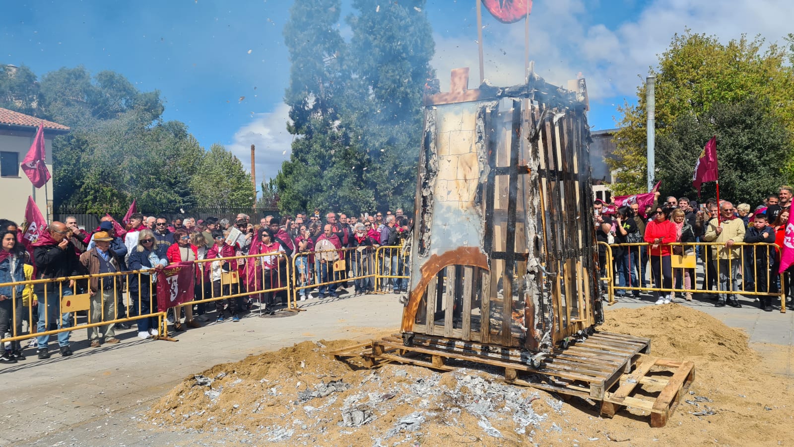 Manifestación por la autonomía leonesa en el Día de Castilla y León