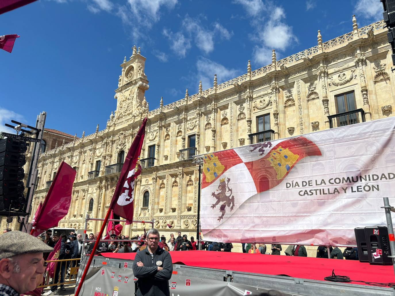 La fiesta de la Junta en León fue más breve de lo esperado