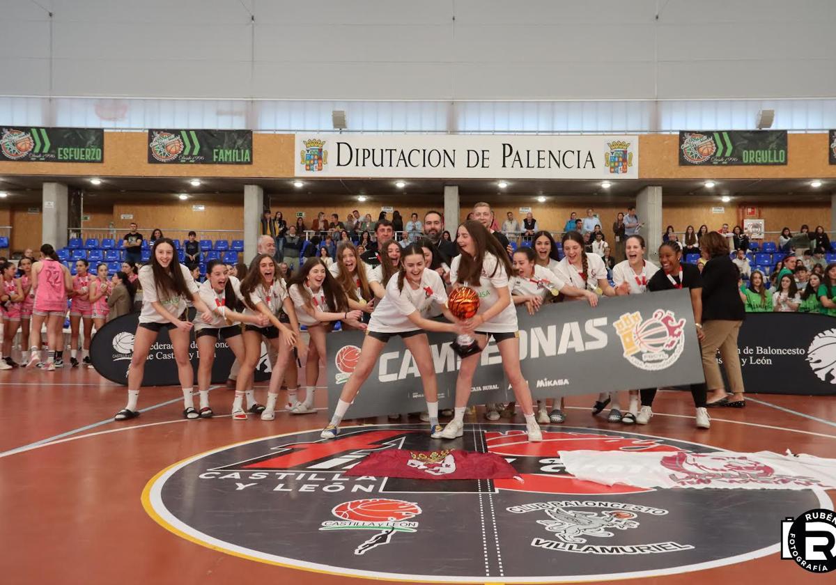 El equipo cadete de Lioness Basketball, campeón de Castilla y León