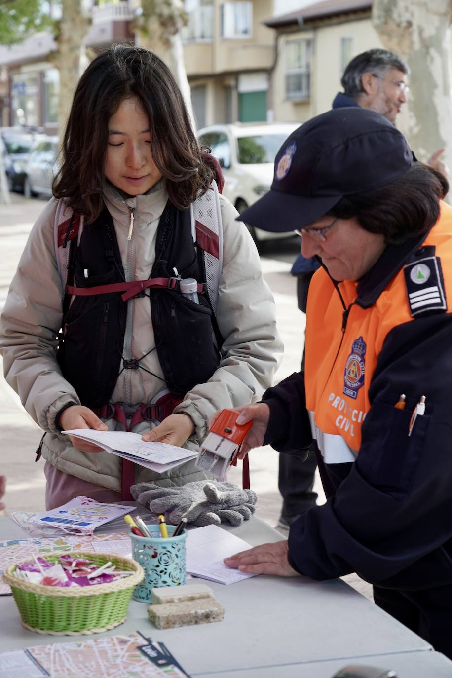 Punto de información al peregrino