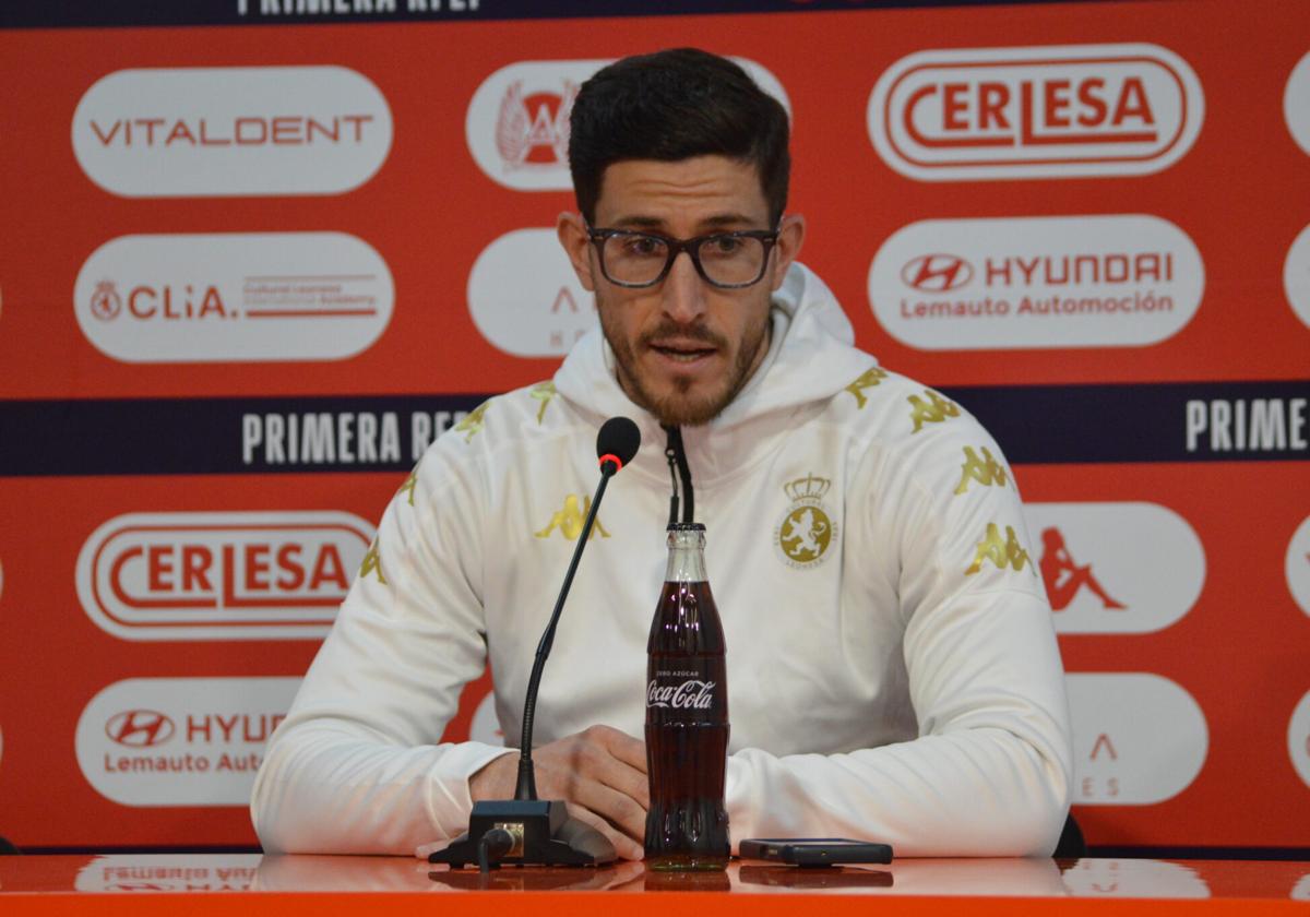 Aleix Coch, en sala de prensa.