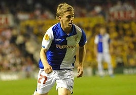 Muniain, en su debut con el Athletic en 2009.