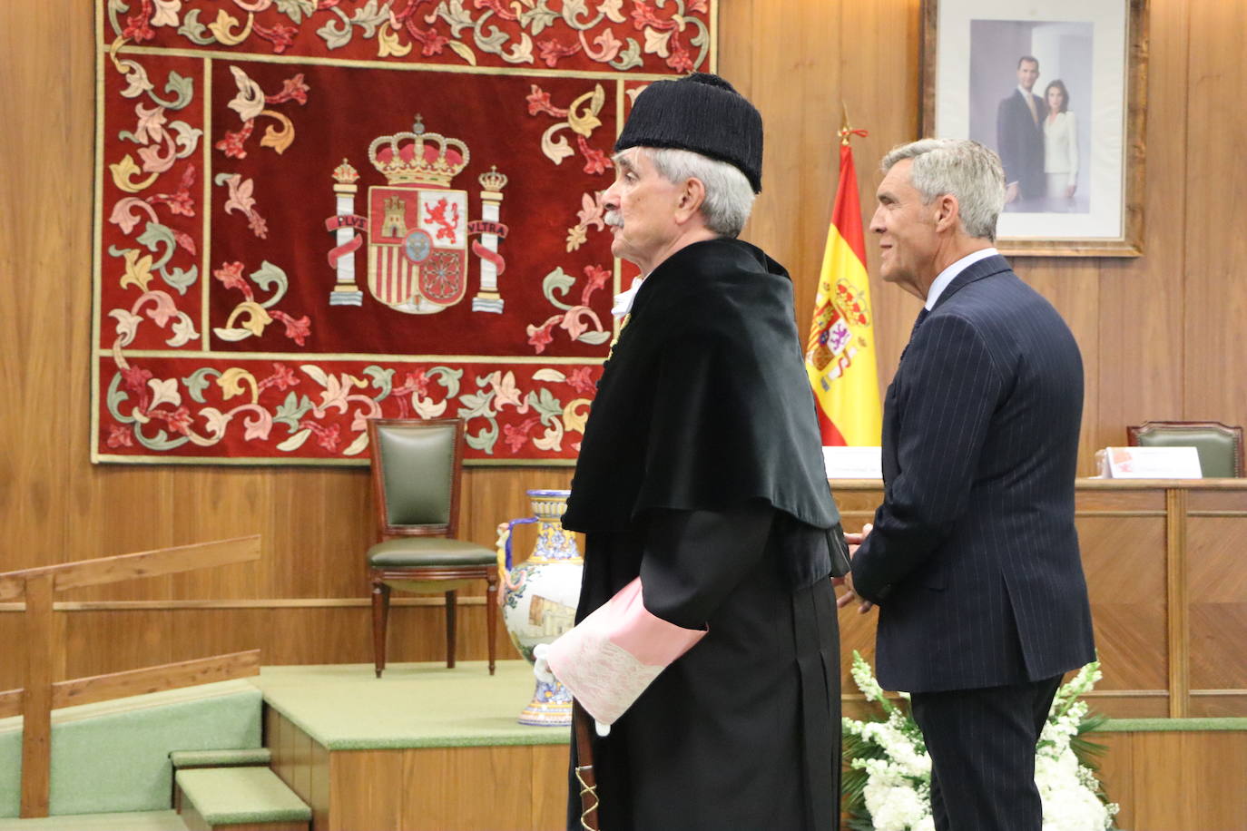 Imagen del acto de celebración en honor a San Isidoro en León.