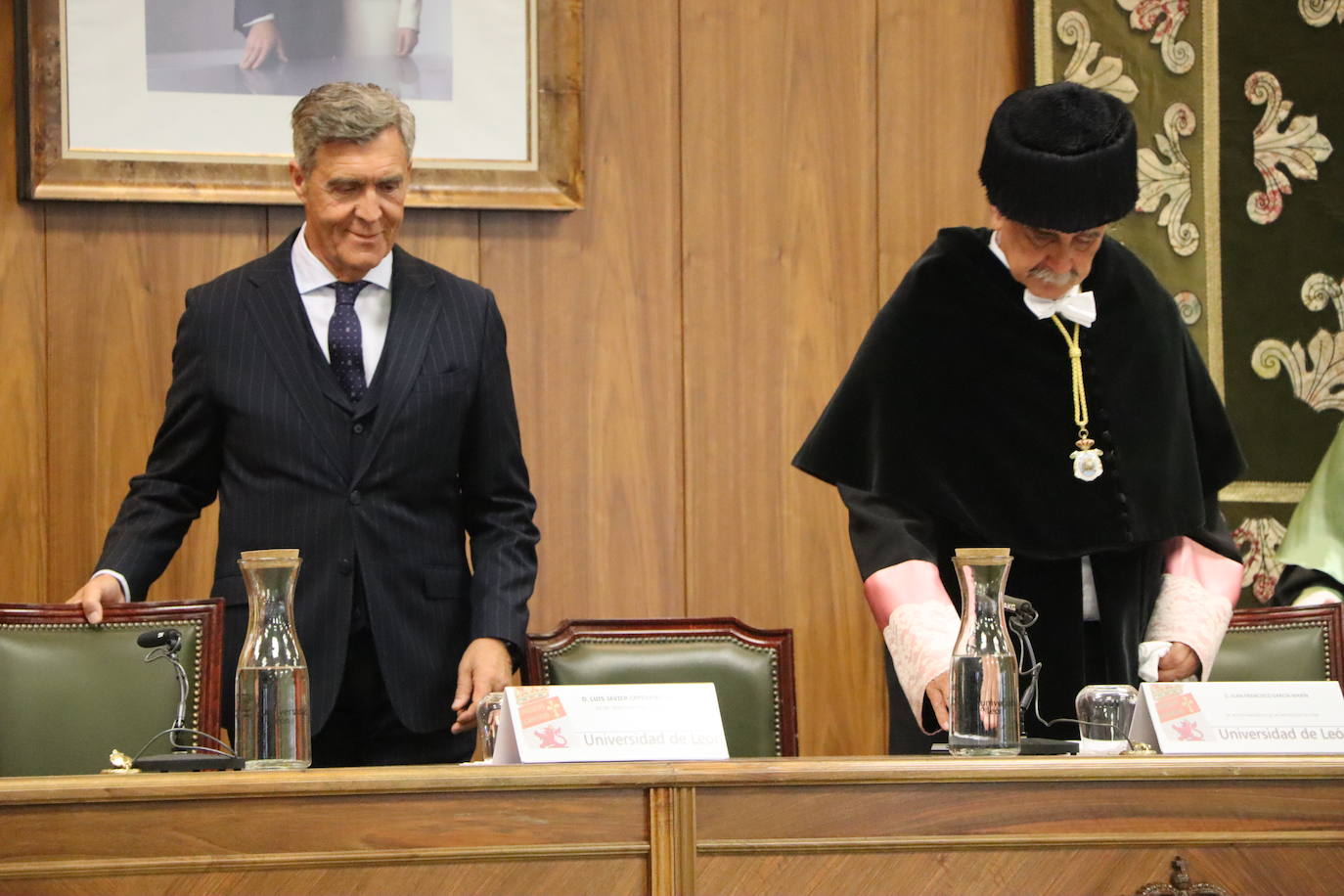 Imagen del acto de celebración en honor a San Isidoro en León.