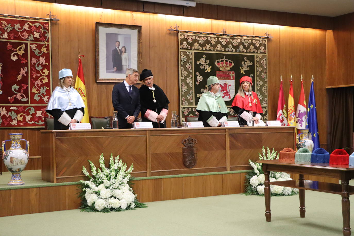 Imagen del acto de celebración en honor a San Isidoro en León.