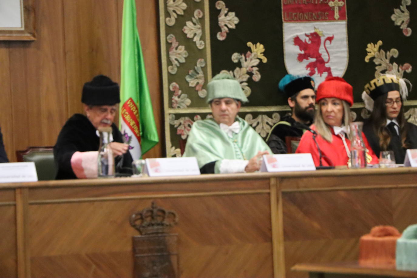 Imagen del acto de celebración en honor a San Isidoro en León.