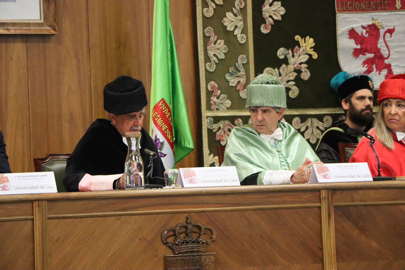 Imagen del acto de celebración en honor a San Isidoro en León.