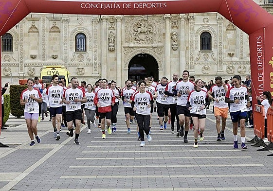 Carrera por el parkinson en León.