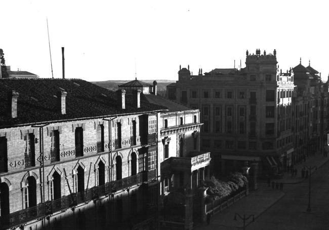 Chalet de Paco Sanz desde la azotea de la Casa Alfageme.