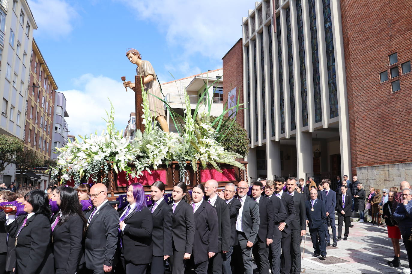 Procesión de Jesús Divino Obrero