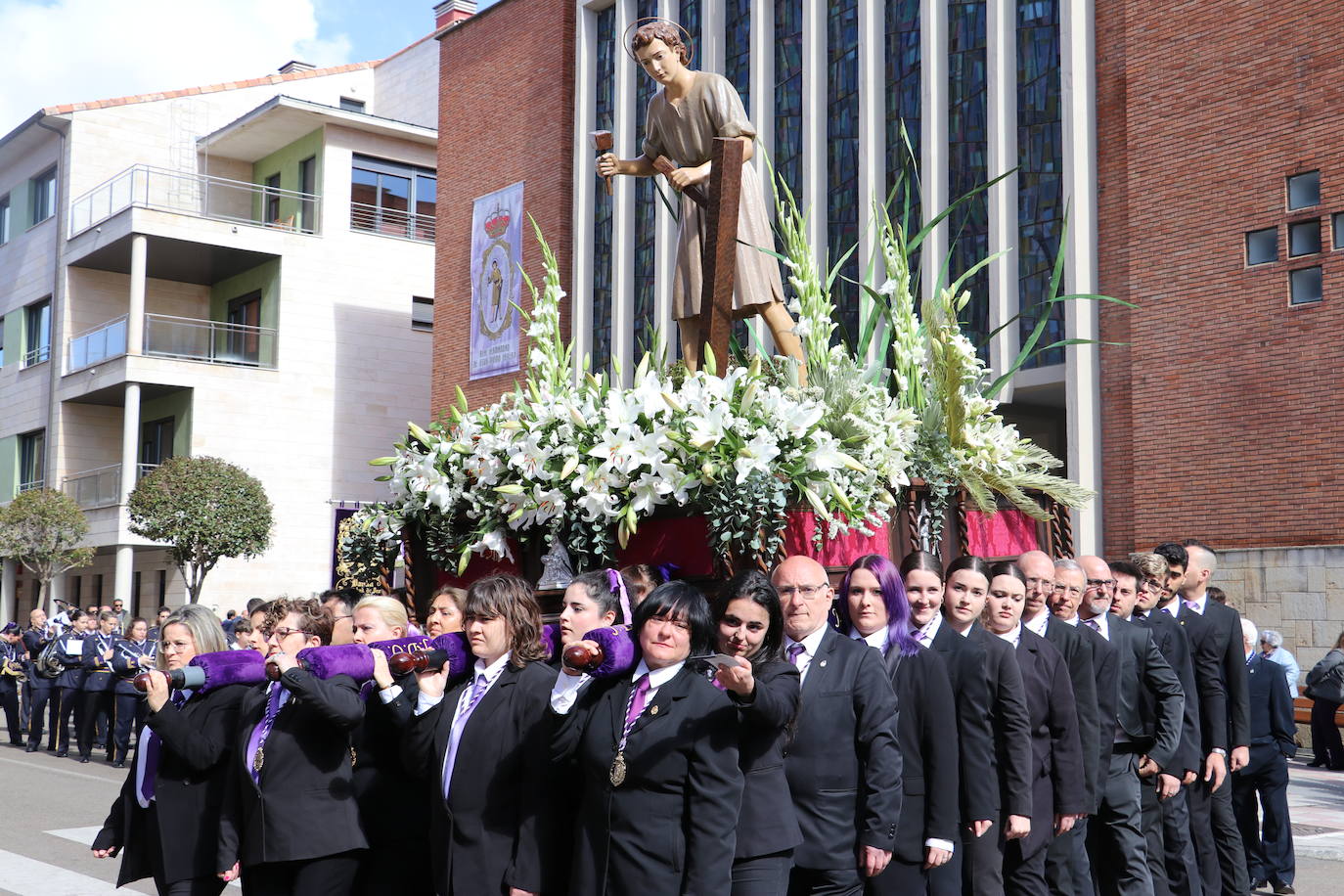 Procesión de Jesús Divino Obrero