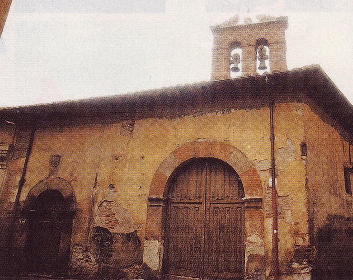 San Salvador de Palat del Rey en los años 70.