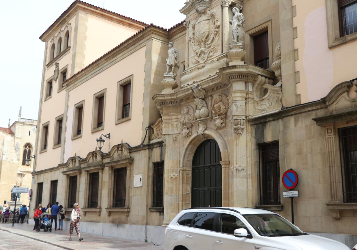 Imagen de la Audiencia Provincial de León.