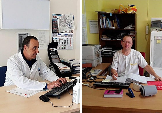 Imagen de Alberto Arévalo y Ricardo Elorriaga.