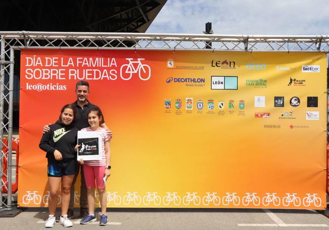 Entrega de premios en el Día de la Familia sobre Ruedas