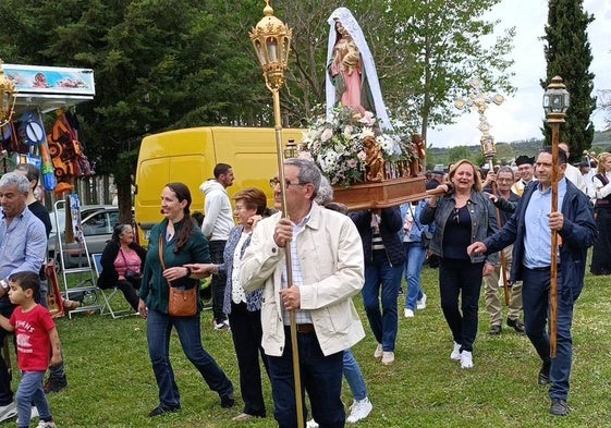 Fiesta en honor a la Virgen de Villasfrías