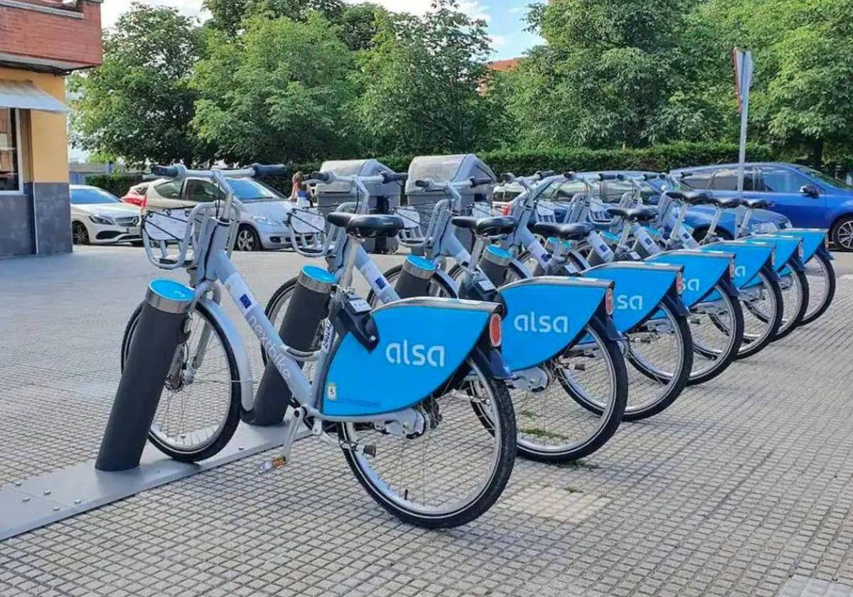 Servicio de alquiler de bicicletas en León.