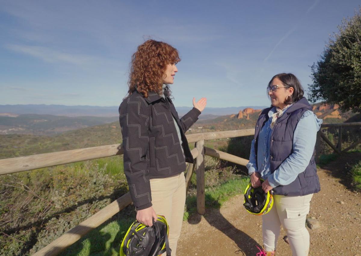 Imagen secundaria 1 - Las Médulas protagonizan un episodio de &#039;Los Pilares del Tiempo&#039; de La 2