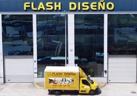 Imagen de las instalaciones de Flash Diseño