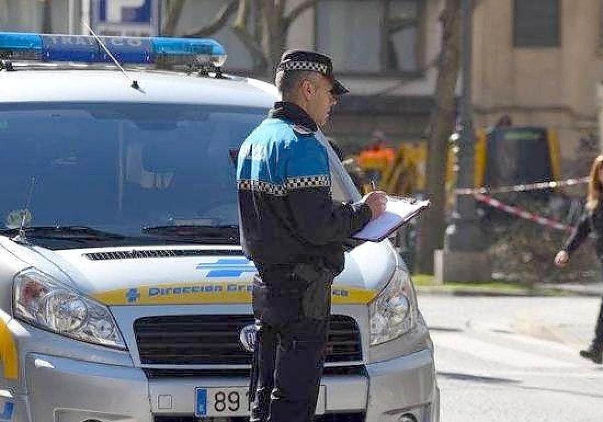 Imagen de archivo de un policía de Tráfico.