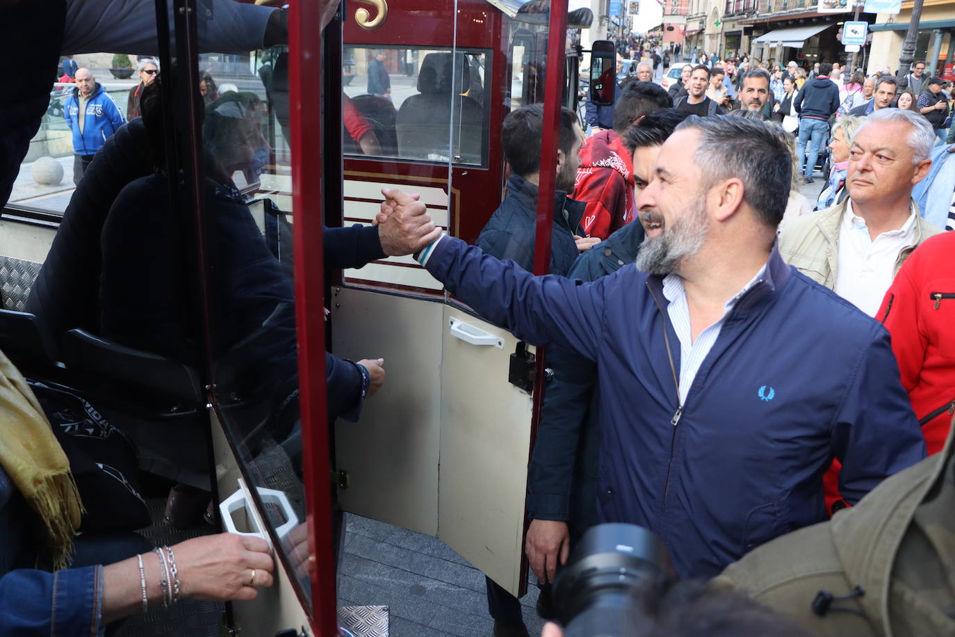 Primer acto de campaña electoral de Vox en León