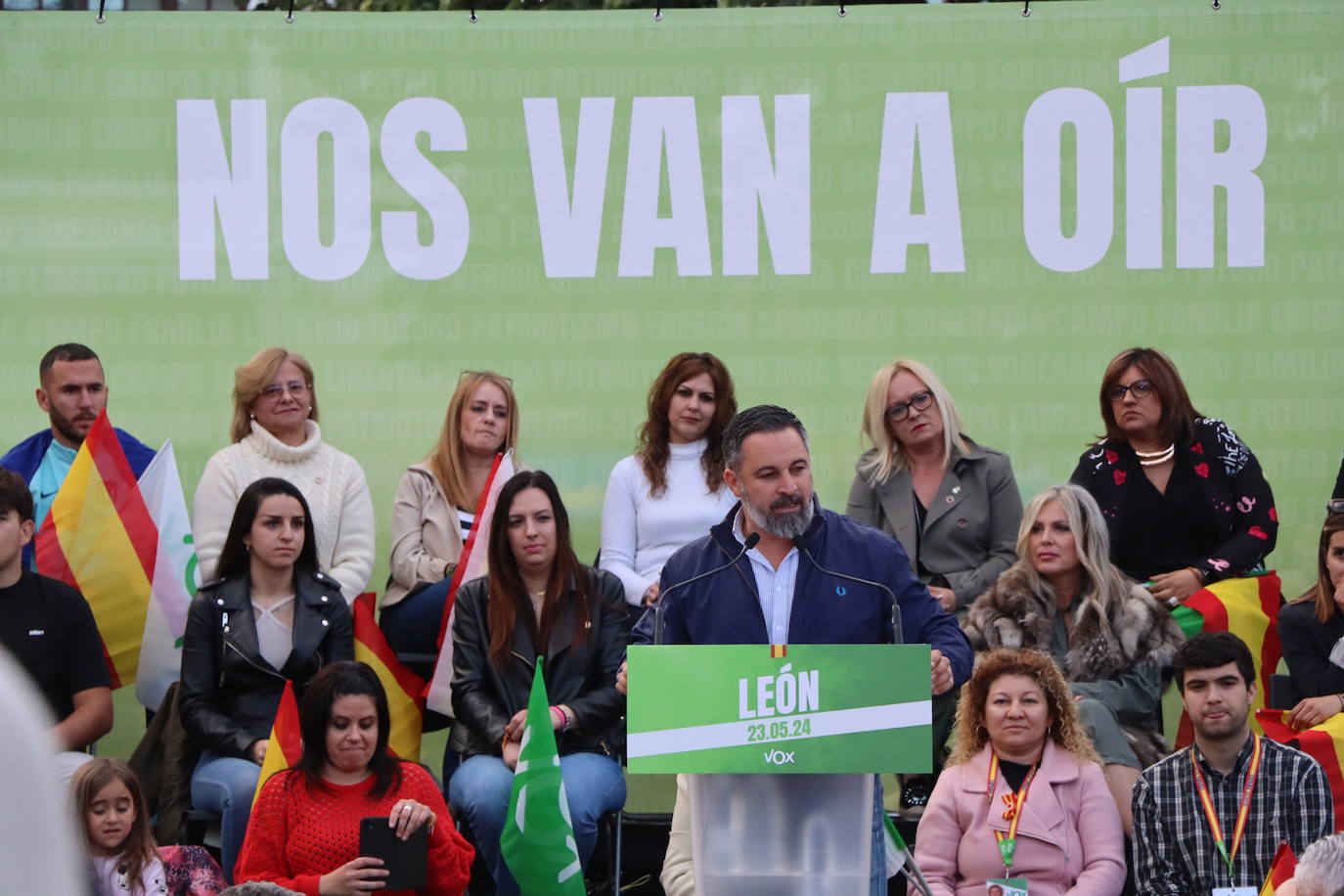 Primer acto de campaña electoral de Vox en León