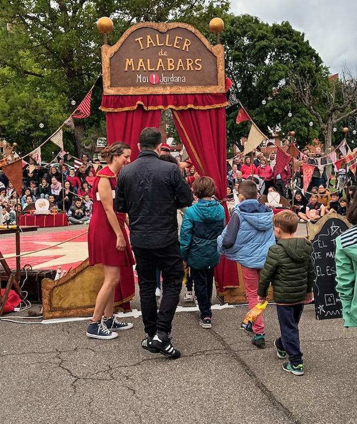 Imagen secundaria 2 - Imagen de uno de los espectáculos del VI Festival de Circo de Villaquilambre