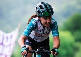 Ariana Gilabert, en el GP Ciudad de Eibar.