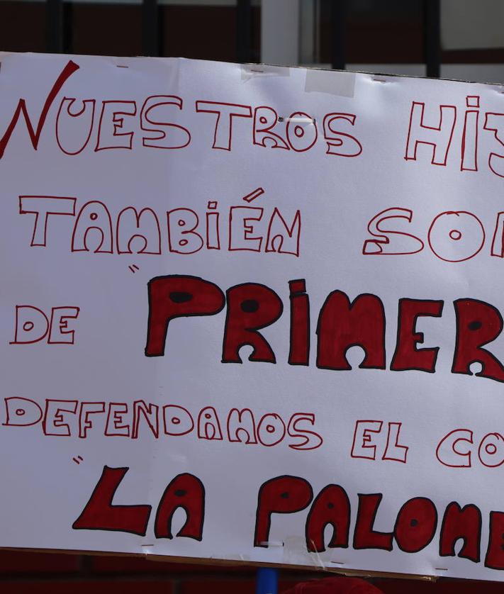 Imagen secundaria 2 - Hormigas, grietas y socavones: los padres del CEIP La Palomera piden soluciones «ya»