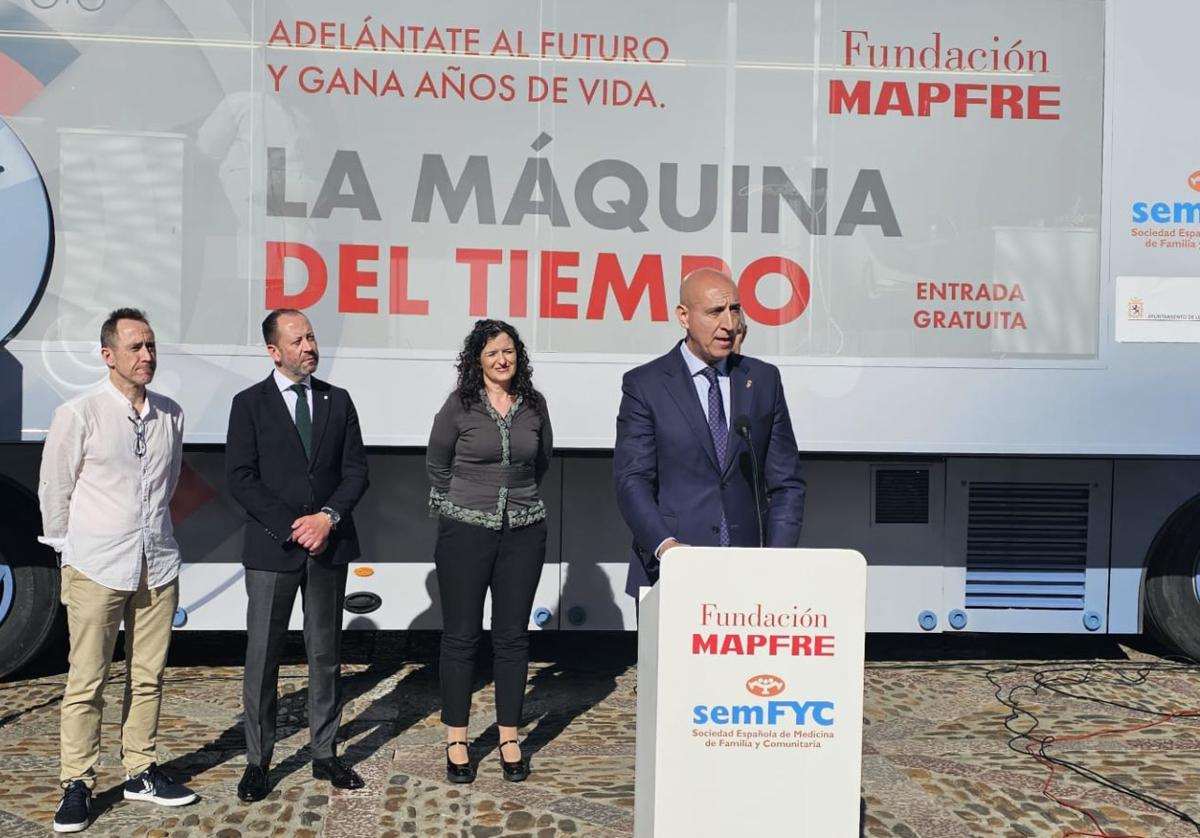 Presentación de la 'Máquina del tiempo'