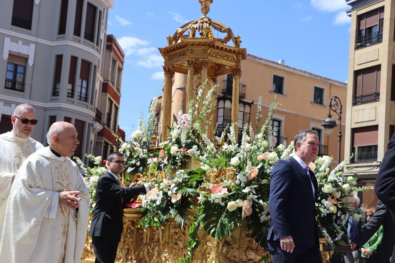 Las mejores imágenes del Corpus Christi en León