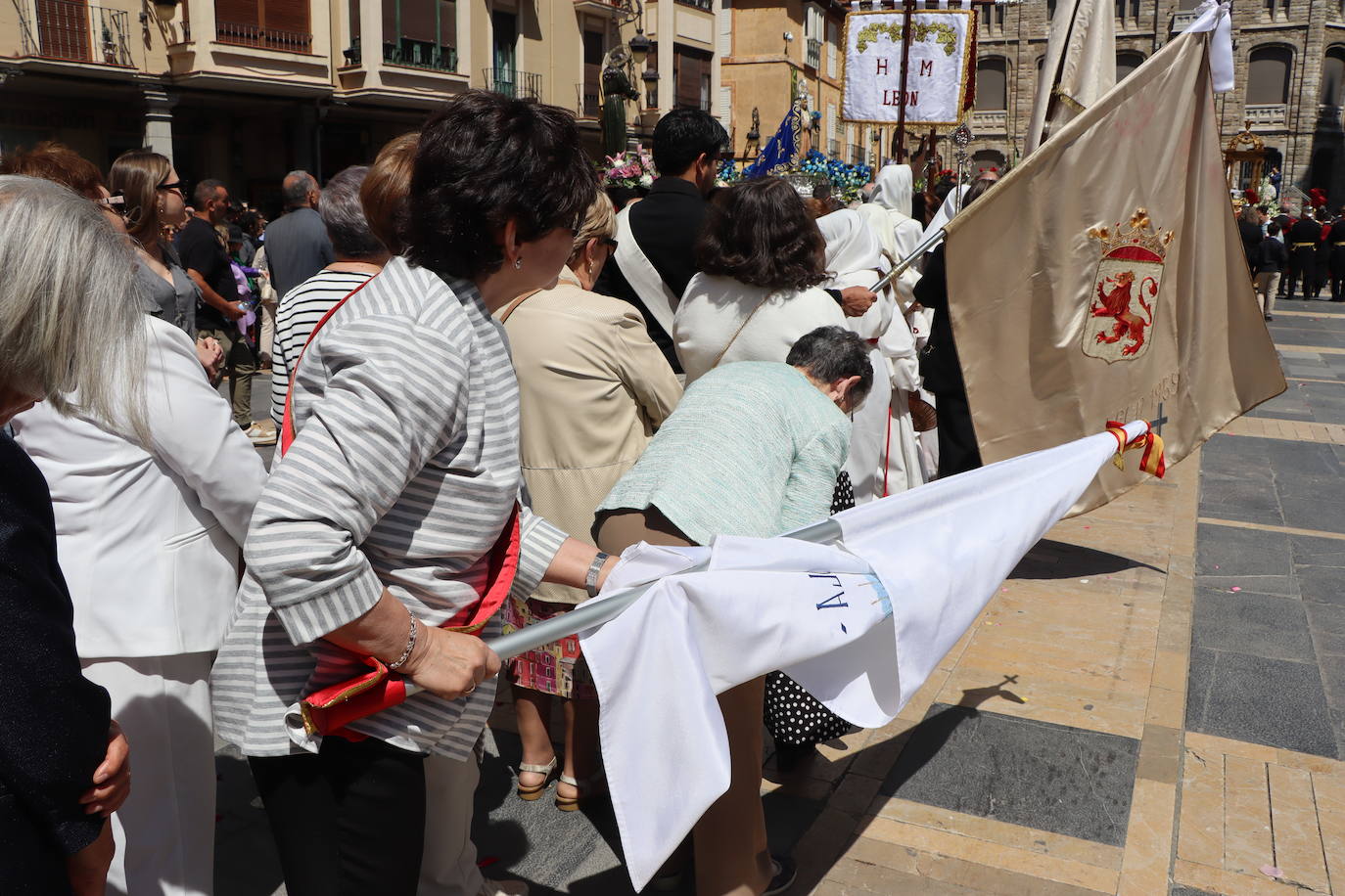 Las mejores imágenes del Corpus Christi en León