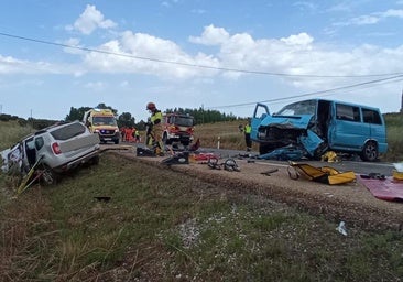 Un fallecido y un herido grave en un accidente vial en La Bañeza