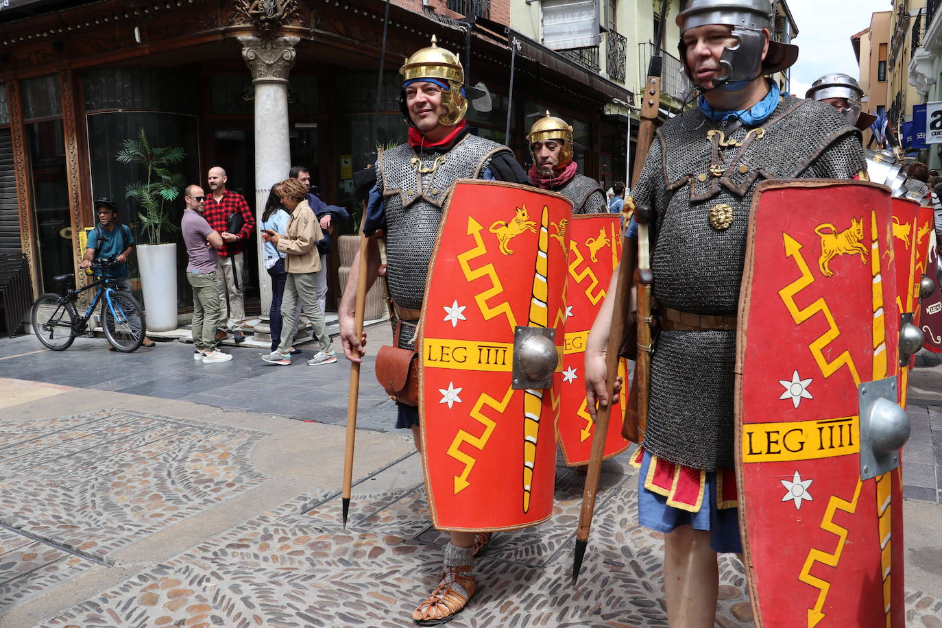 León rememora su origen romano