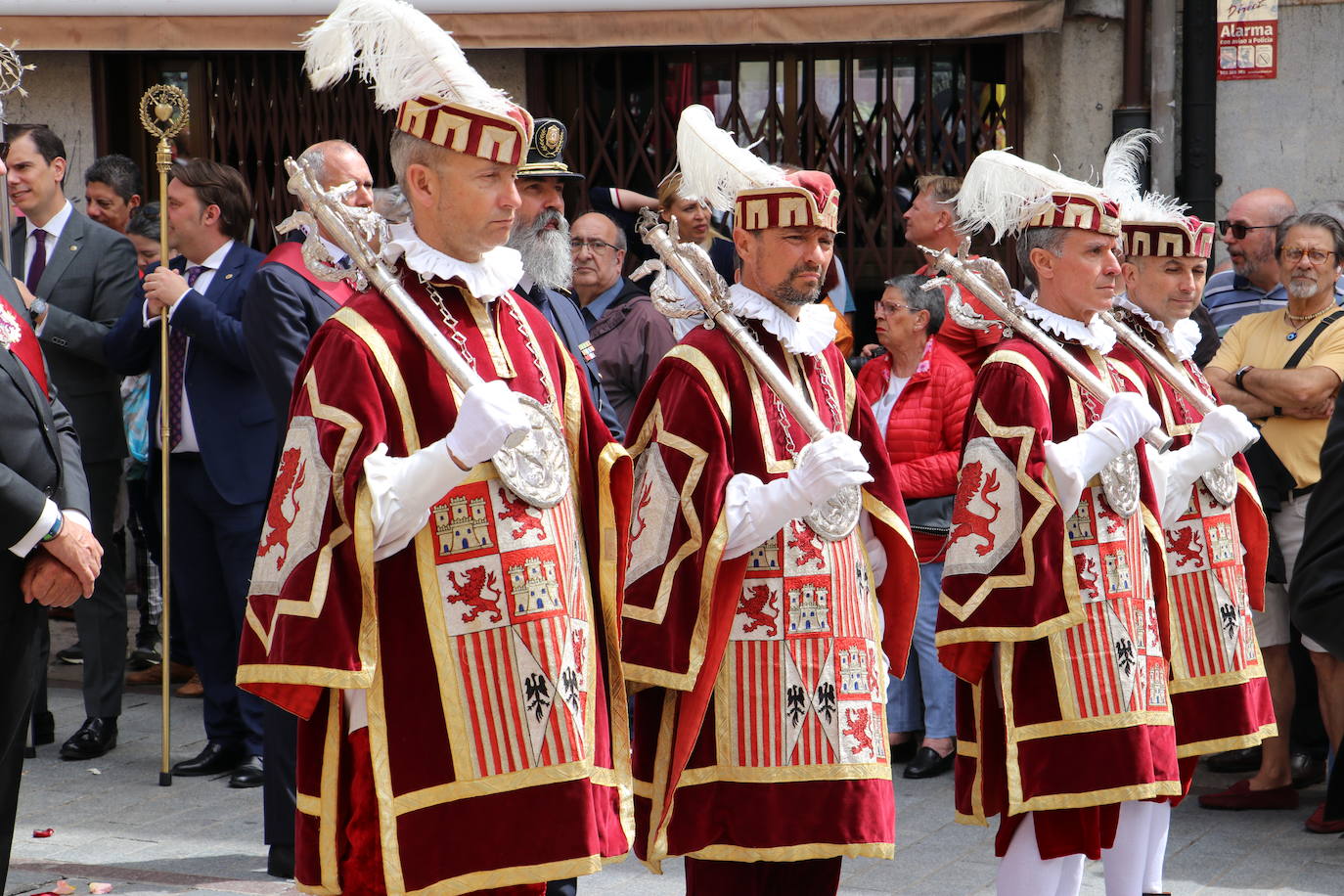 Las imágenes del Corpus Chico de León