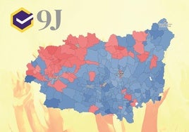 Mapa interactivo de la ciudad de León y su voto en estas municipales.